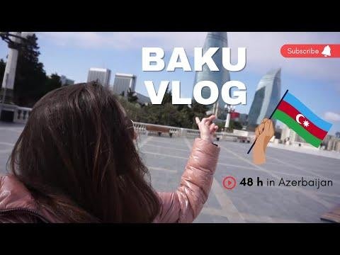 day itinerary in Baku Azerbaijan  Azerbaijan Travel Vlog - Eva Cotenescu thumbnail