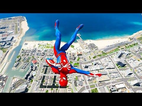 GTA V SPIDERMAN RAGDOLLS  GTA  EPIC FUNNY MOMENTS with GTA DYNMAICS  Euphoria Moments  - GTA Dynamics thumbnail