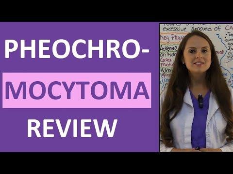 Pheochromocytoma Symptoms Nursing NCLEX Lecture Pathophysiology and Treatment  Endocrine - RegisteredNurseRN thumbnail