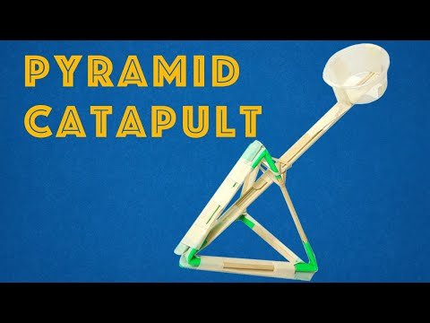 Young Engineers Pyramid Catapult  Easy and Powerful DIY STEM Project for Kids - STEM Inventions thumbnail