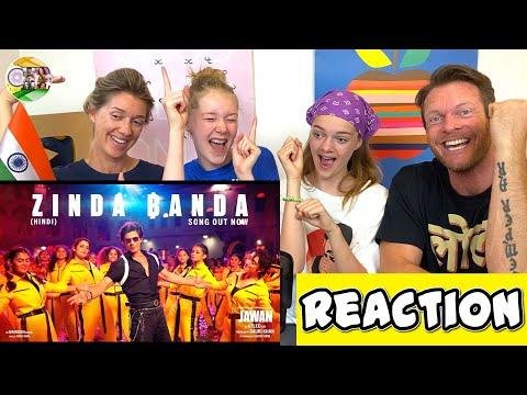 ZINDA BANDA SONG REACTION  Jawan  Shah Rukh Khan  BigAReact - BigAReact thumbnail