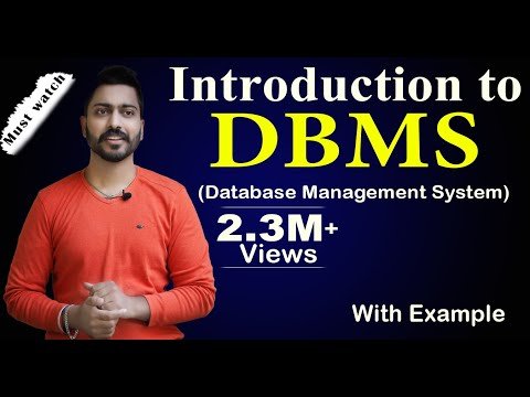 Lec Introduction to DBMS Database Management System With Real life examples  What is DBMS - Gate Smashers thumbnail