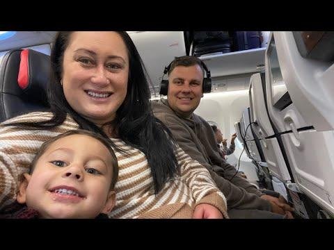 TRAVEL DAY CANADA TO SAMOA  Family of  travel vlog - The Pilling Family thumbnail