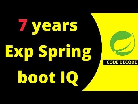 Java Spring boot Interview Questions and Answers for  years of Experienced candidate  Code Decode - Code Decode thumbnail