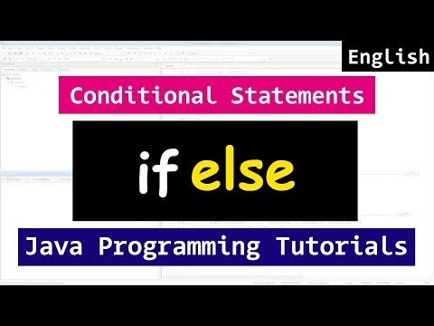 IF ELSE Conditional Statements   Java Video Tutorial for Beginners - LearningLad thumbnail