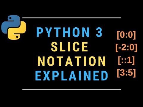 Python Slice Notation Tutorial  How to Slice Strings and Lists Explained with Examples  Reverse - Brendan Metcalfe thumbnail