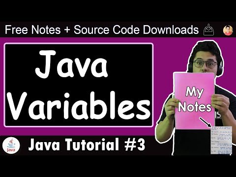 Java Tutorial Variables and Data Types in Java Programming - CodeWithHarry thumbnail