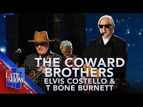 quotAlwaysquot  The Coward Brothers Elvis Costello amp T Bone Burnett  LIVE on The Late Show - The Late Show with Stephen Colbert thumbnail