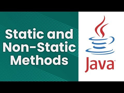 Static Methods and Non Static Methods Java Tutorial - Bill Barnum thumbnail