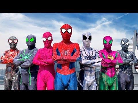 PRO  SPIDERMAN Team  Superhero Showdown Compilation SPIDERMAN HOMECOMING Best Action Scenes - Life Hero thumbnail