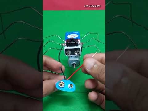 How To Make a Robot Spider Make it Home shorts experiment trending - UP EXPERT thumbnail