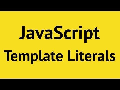 JavaScript Template Literals - Programming with Mosh thumbnail