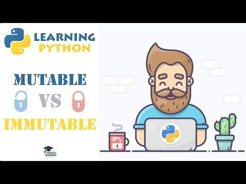 Mutable vs Immutable Data Types Mutability in Python  Python Tutorial for Beginners - Digital Academy thumbnail