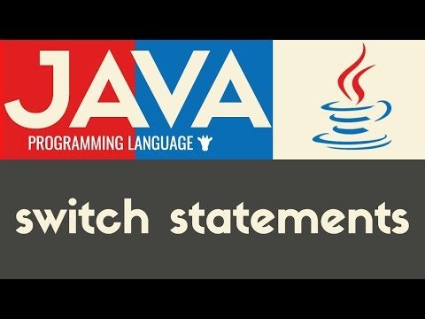 Switch Statements  Java  Tutorial  - Giraffe Academy thumbnail