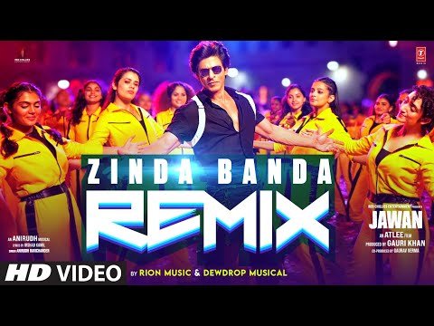 Zinda Banda Remix  Shah Rukh Khan  Anirudh Ravichander  Rion  Dewdrop  Jawan  TSeries - TSeries thumbnail