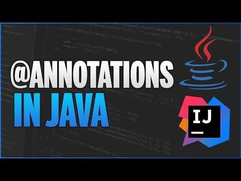 Java ANNOTATIONS in  MIN   Java Programmieren Lernen Deutsch   - Jonas Keil thumbnail