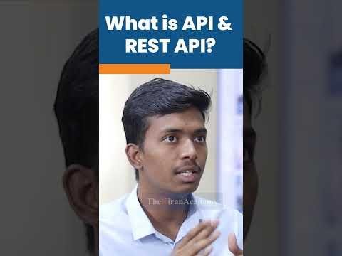 What is API amp REST API  Java Interview Question  shorts kiransir javaprogramming - The Kiran Academy  Java By Kiran thumbnail