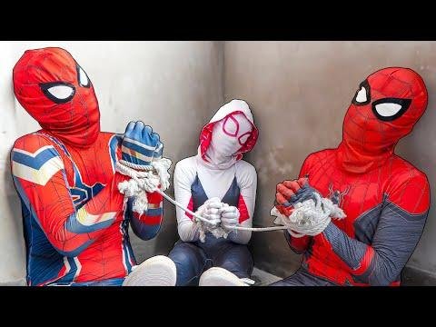 What If  SPIDERMAN amp Deadpool  in  HOUSE Where Is KID SPIDER MAN   Action Real Life - Funny Spider thumbnail