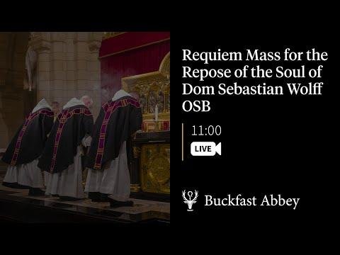 Requiem Mass for the Repose of the Soul of Dom Sebastian Wolff OSB   th January  - Buckfast Abbey thumbnail