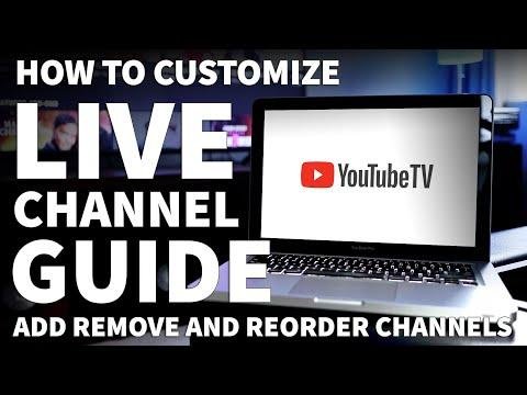 How to Customize YouTube TV Channel Lineup  YouTube TV Live Guide with Local Channels - TheRenderQ thumbnail