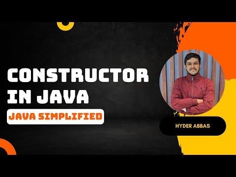 Constructor in Java  Full OneShot Tutorial  this vs super  Java Simplified by Hyder Abbas - TShaped Skills thumbnail