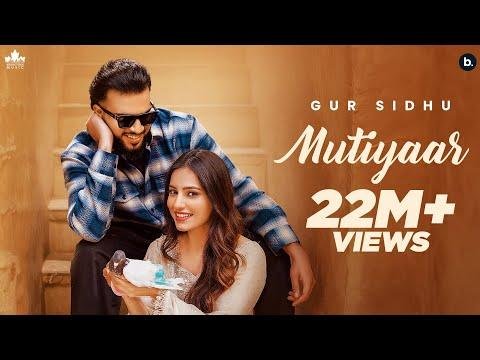 MUTIYAAR Official Music Video Gur Sidhu Jasmeen Akhtar  Ginni Kapoor  New Punjabi Song  - Brown Town Music thumbnail