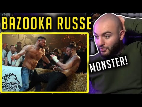 BAZOOKA RUSSE vs BISON  IVAN DRAGO vs russischen ANDY RUIZ  TOP DOG FC   RINGLIFE reaction - RINGLIFE thumbnail