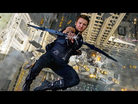 Hawkeye quotI Got Himquot Scene  New York Battle Scene  The Avengers  Movie Clip - BestScene thumbnail