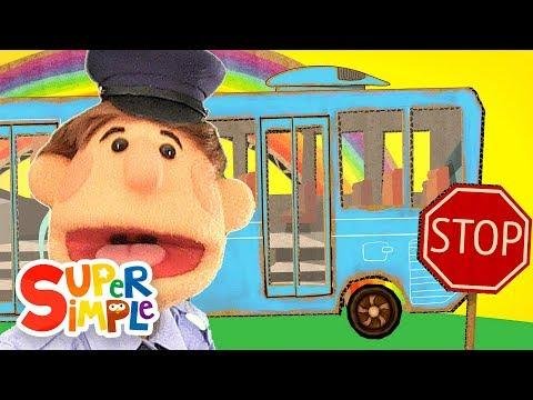 The Wheels On The Bus  Kids Song  Super Simple Songs - Super Simple Songs  Kids Songs thumbnail