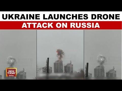 RussiaUkraine War Ukraine Launches Drone Attack On Russia Hits  HighRise Buildings In Kazan - India Today thumbnail