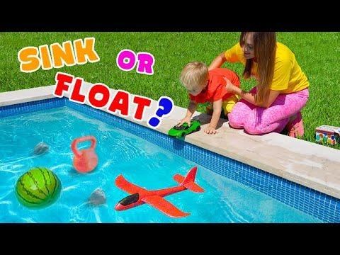 Sink or Float with Vlad and Niki  Cool Science Experiment for Kids - Vlad and Niki thumbnail