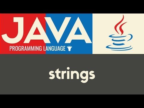 Working With Strings  Java  Tutorial  - Giraffe Academy thumbnail