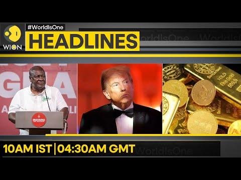 Ghanas ExPresident Mahama Wins Election  Trump Calls For Immediate Ukraine Truce  WION Headlines - WION thumbnail