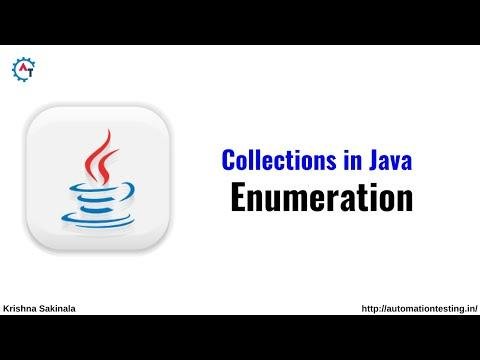 Enumeration in Java  Collection Framework  Java Collections  Java Tutorial For Beginners - Krishna Sakinala Automation Testing thumbnail