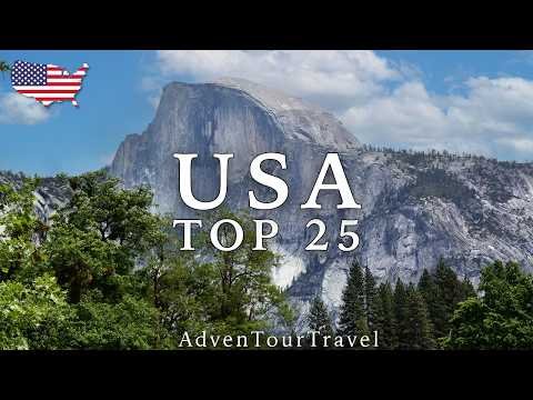  Most Beautiful Places to Visit in USA Travel Video - AdvenTourTravel thumbnail