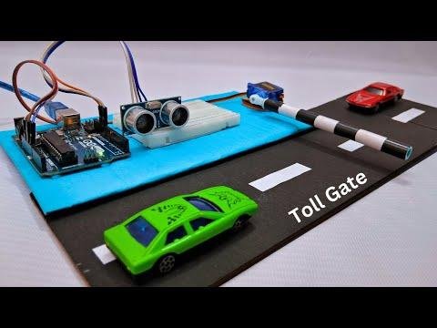 How to make automatic car parking toll gate system  Toll gate using arduino  Arduino project - Simple Circuits thumbnail