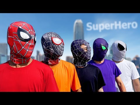 PRO  SUPERHERO TEAM  Hey SpiderMan  Go To Trainning Nerf Gun   Funny Action Real Life  - FLife TV thumbnail