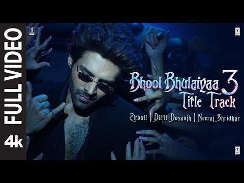 Bhool Bhulaiyaa  Title Track Full Video Kartik APitbullDiljitNeerajTanishkPritam  Bhushan K - TSeries thumbnail