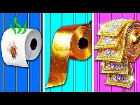 Giga Rich Kid VS Rich VS Poor Jail Makeover  Cute Building Hacks amp Funny Situations - Gotcha thumbnail