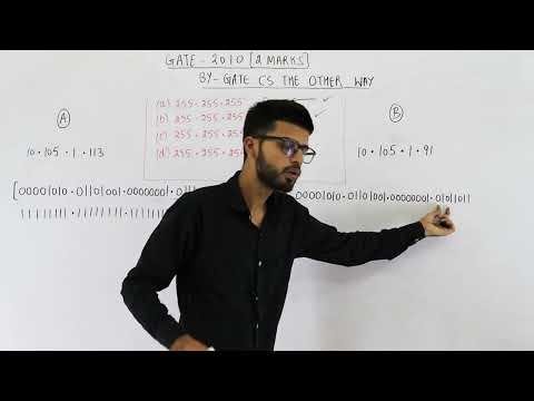 Gate  pyq CN  Suppose computers A and B have IP addresses  and  - Gate CS pyqs  the other way Eng thumbnail