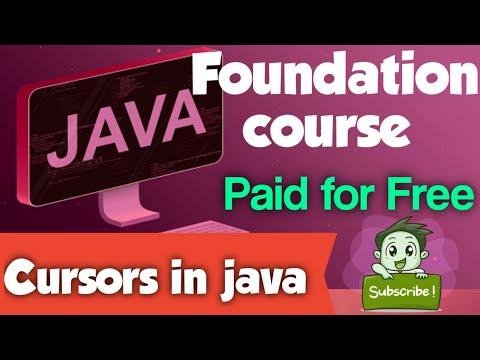 Cursors in collections Framework important  concepts DSA with java code with us codewithus - CodeWithUs thumbnail