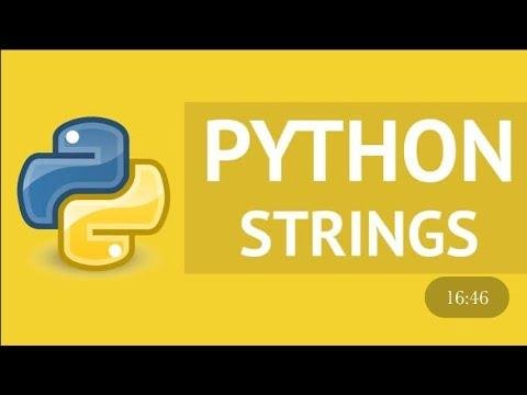 python strings python tutorialpython programingtech rockers - techrockers M views thumbnail