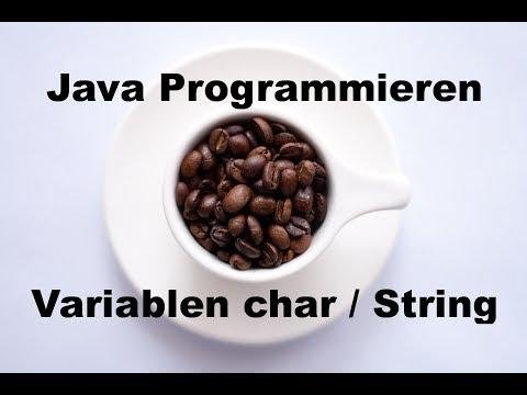 Variablen Char  String Java Programmieren  - devquickie thumbnail