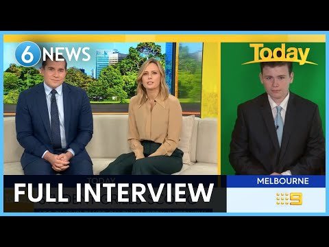 The Today Show speaks to Leo Puglisi about interviewing PM Scott Morrison  FULL INTERVIEW - SIX News Australia thumbnail