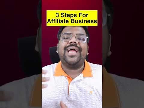  Steps To Start Affiliate Marketing For Beginners affiliatemarketing shorts - Be An Entrepreneur  Taresh Singhania thumbnail