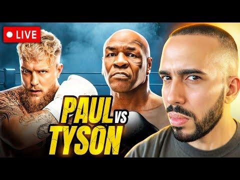 MIKE TYSON VS JAKE PAUL FULL FIGHT LIVE STREAM  WATCH PARTY - Steven Strangles People thumbnail