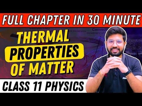 Thermal Properties of Matter Revision OneShot  Chapter  Class  Physics  CBSE JEE NEET Revision - Abhishek Sahu thumbnail