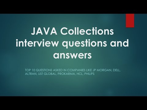 Top  Java collections framework interview questions for experiencedMost asked interview question - Java Techies thumbnail