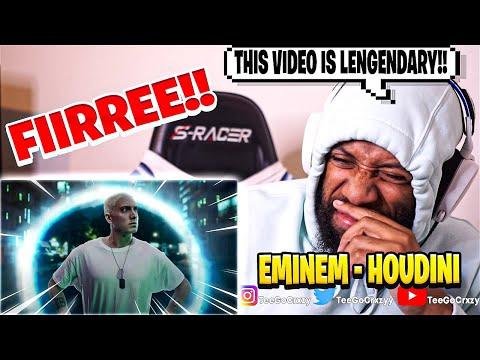 WILL THE REAL SLIM SHADY PLEASE STAND UP Eminem  Houdini Official Music Video REACTION - TeeGoCrxzy thumbnail