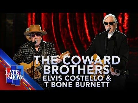 quotLike Licoricequot  The Coward Brothers Elvis Costello amp T Bone Burnett  LIVE on The Late Show - The Late Show with Stephen Colbert thumbnail